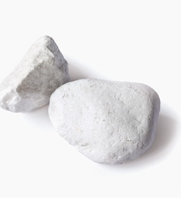 Marmor Gabionensteine weiß